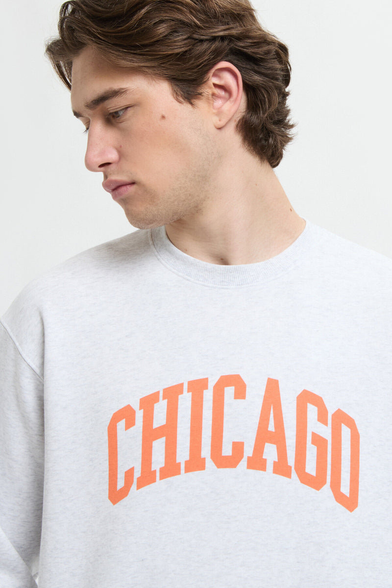 Chicago Printed Sweat Shirt