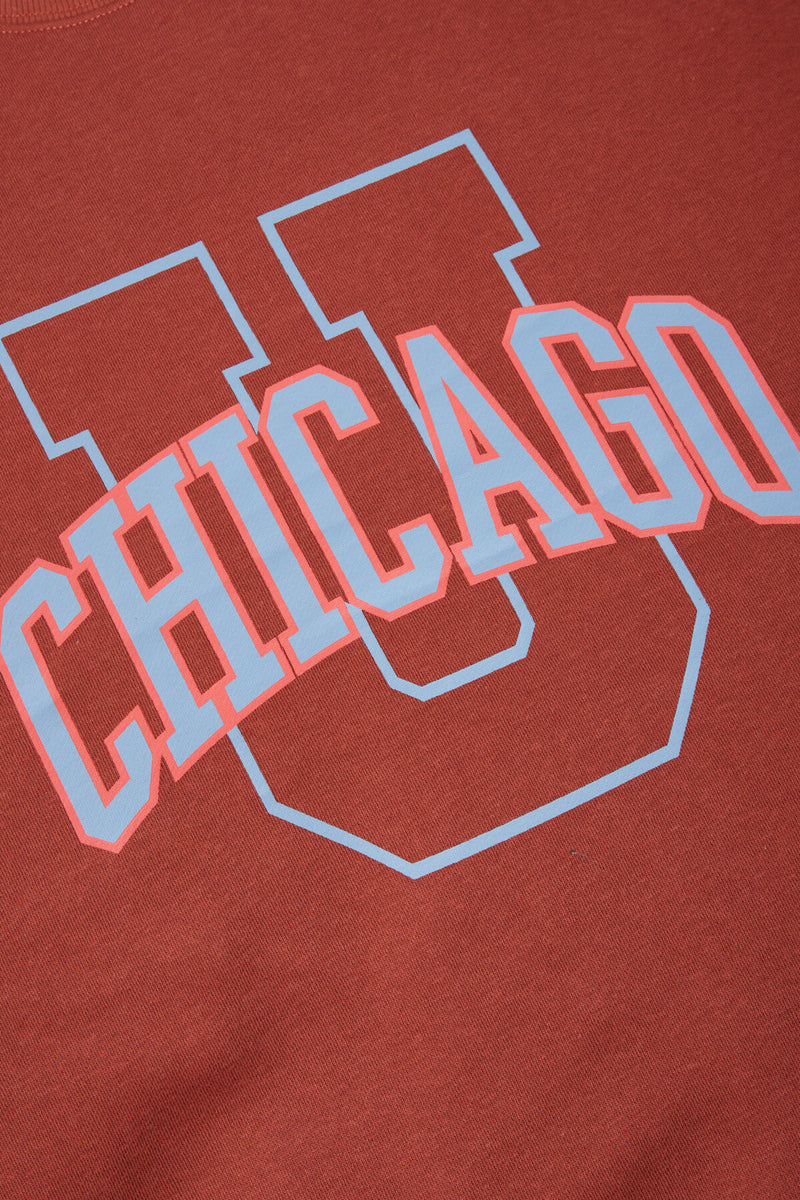 U/Chicago Printed Sweat Shirt