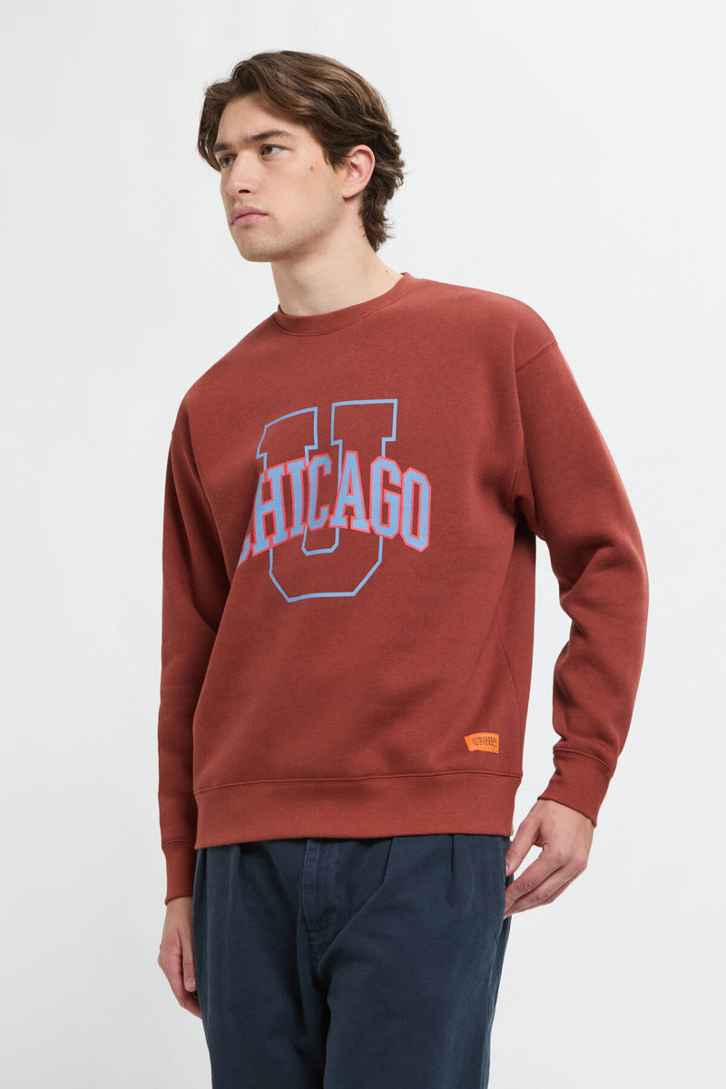 U/Chicago Printed Sweat Shirt