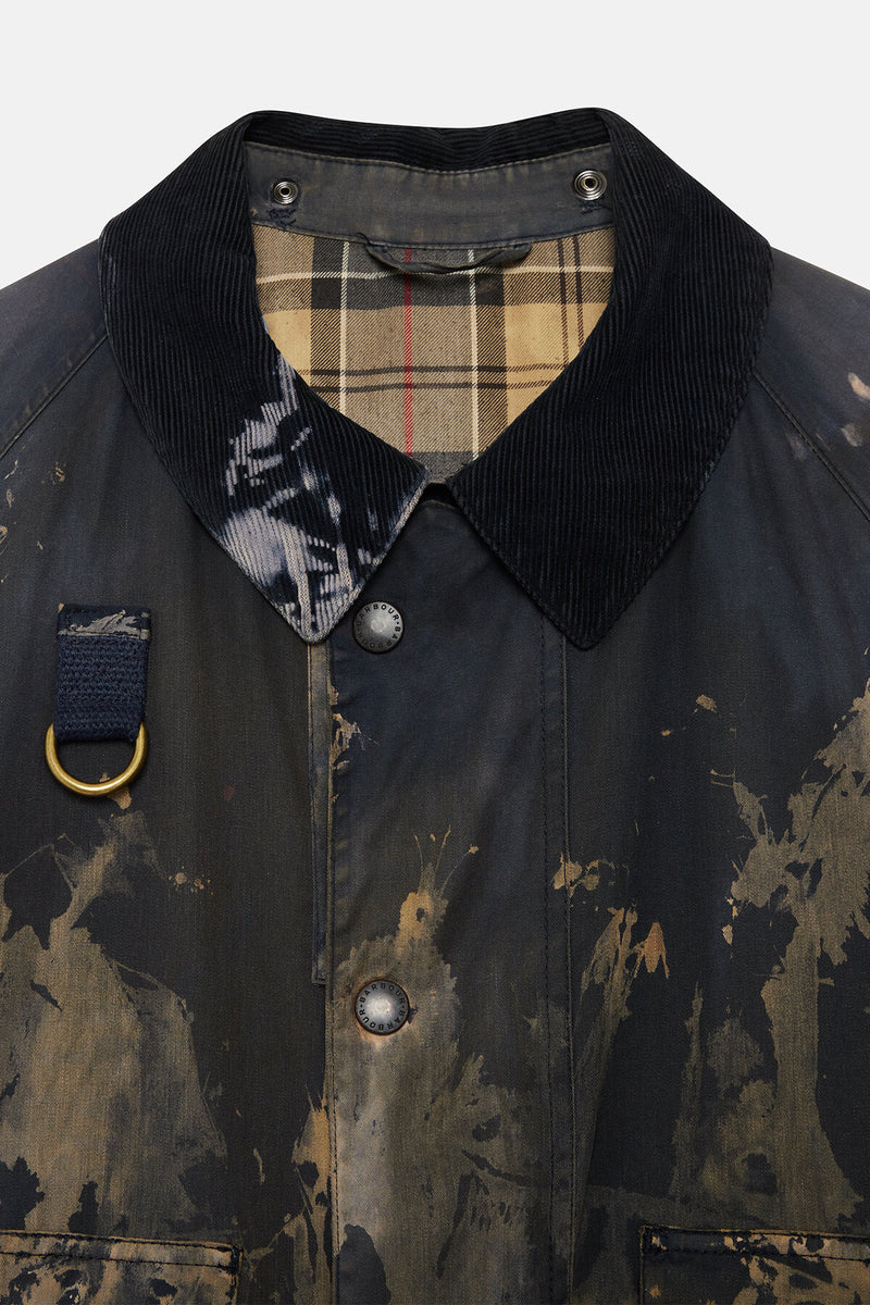 Giacca Barbour Tie&Dye Reworked