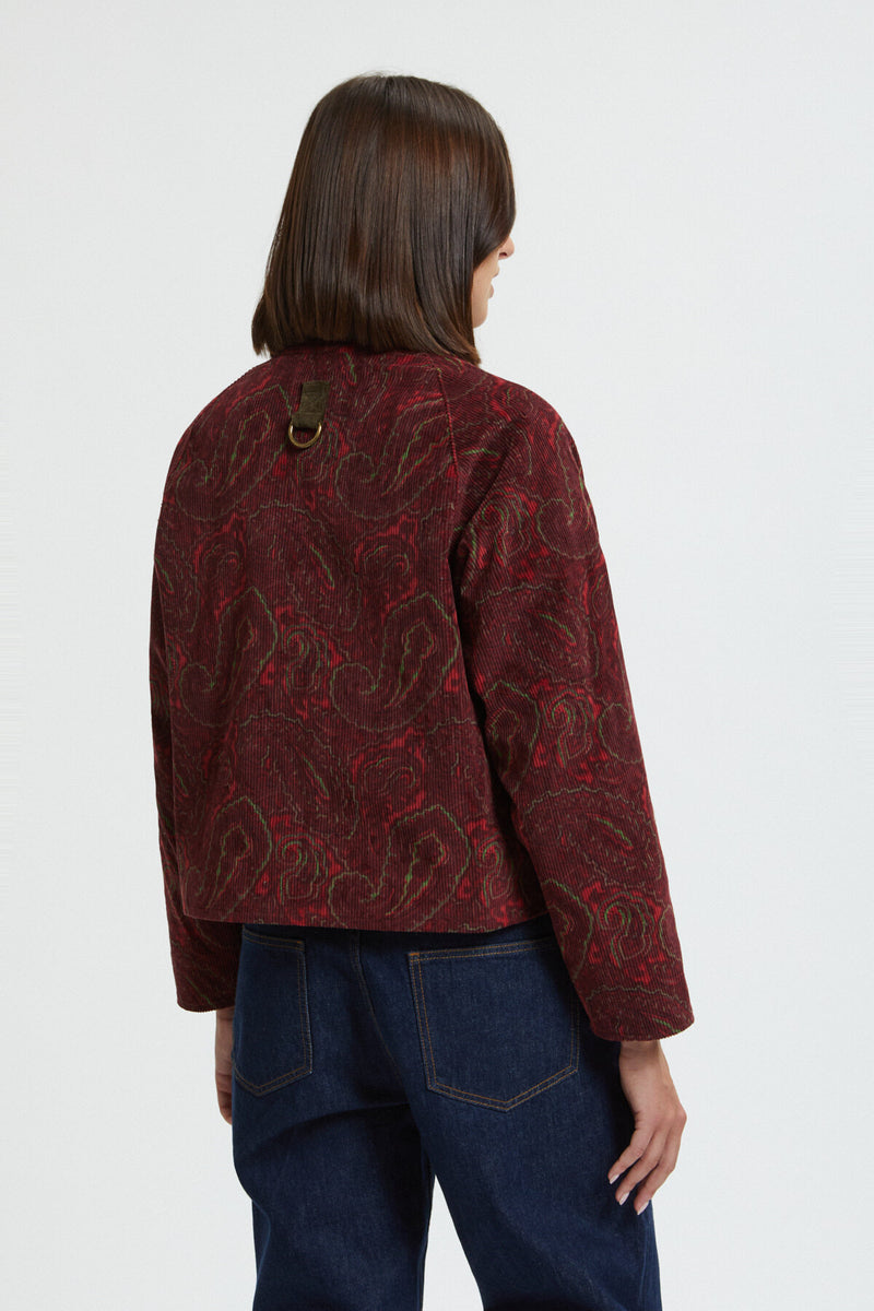 Corduroy Paisley Spey Jacket