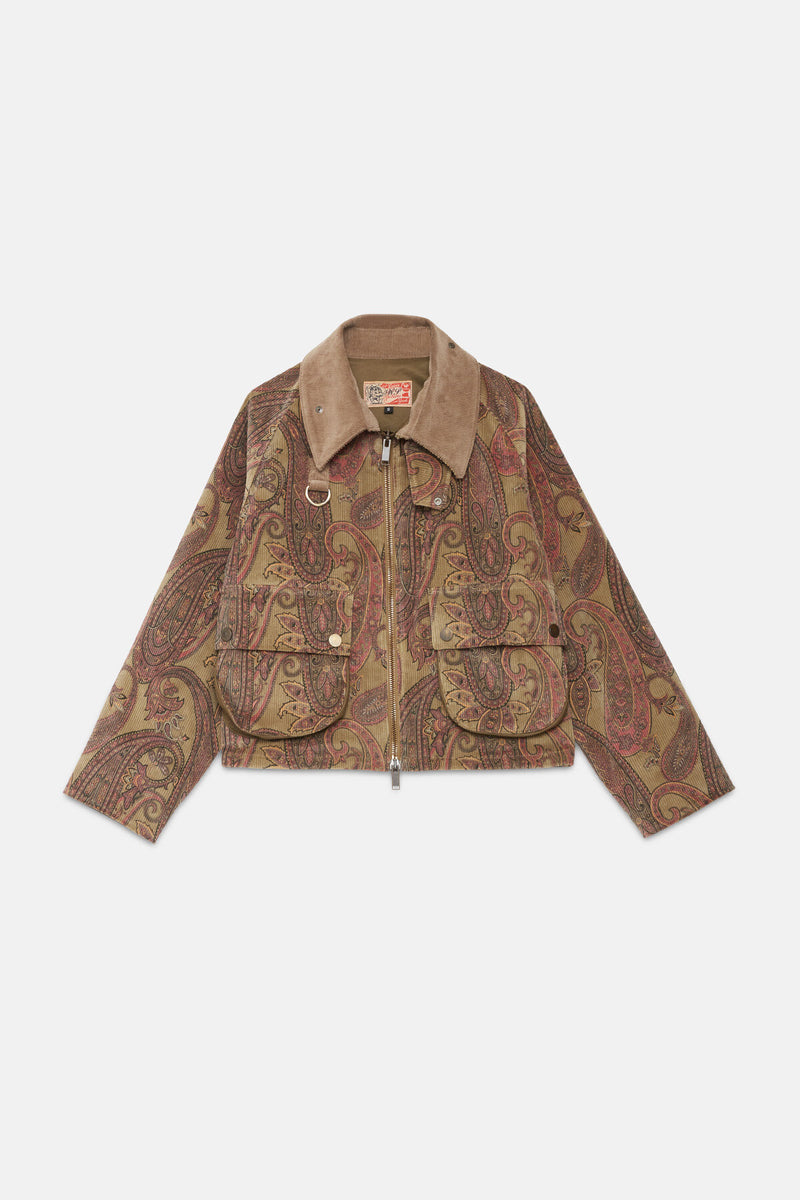 Corduroy Paisley Spey