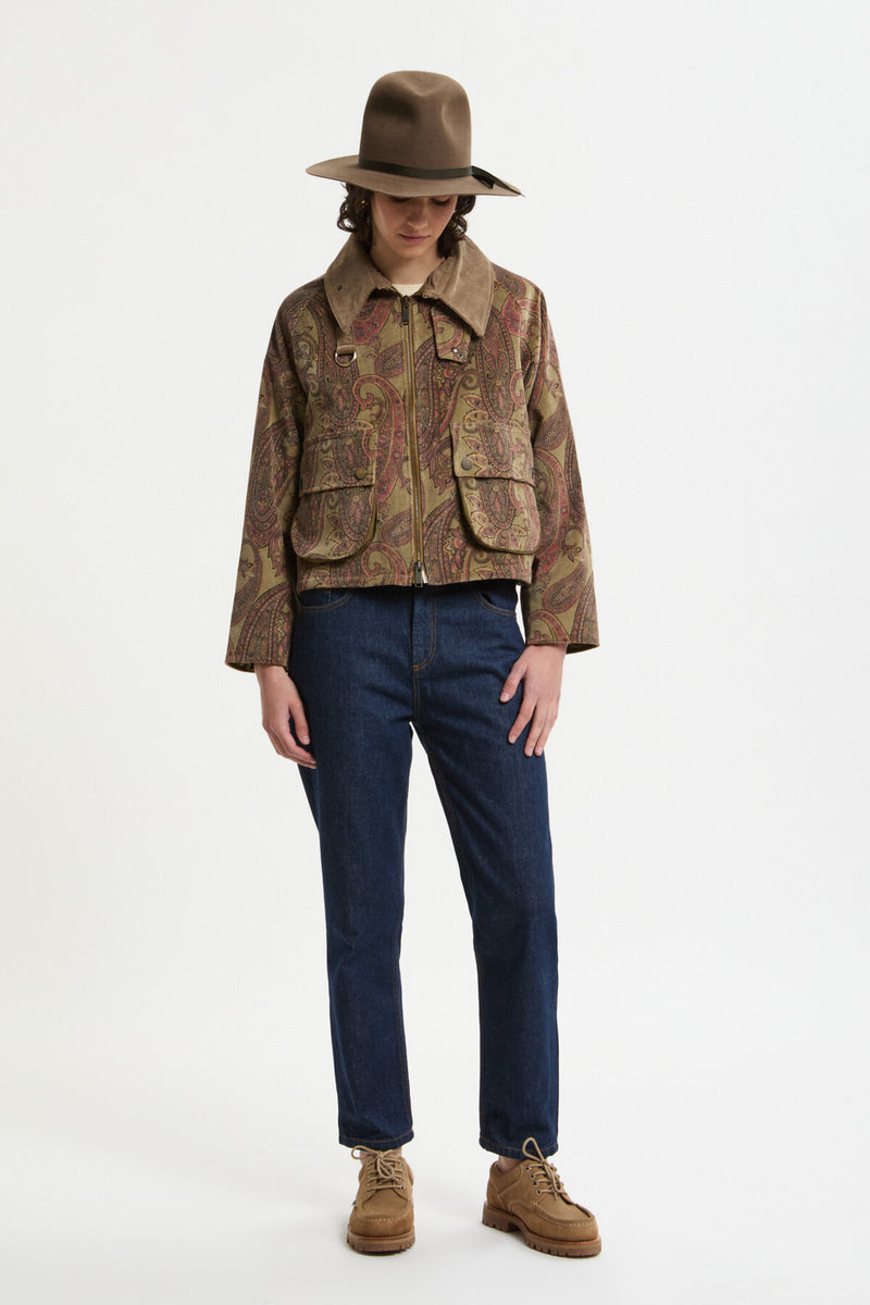 Corduroy Paisley Spey