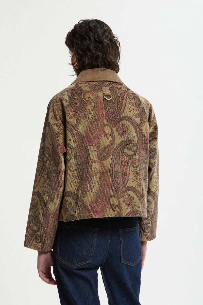 Corduroy Paisley Spey