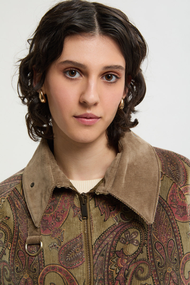 Corduroy Paisley Spey