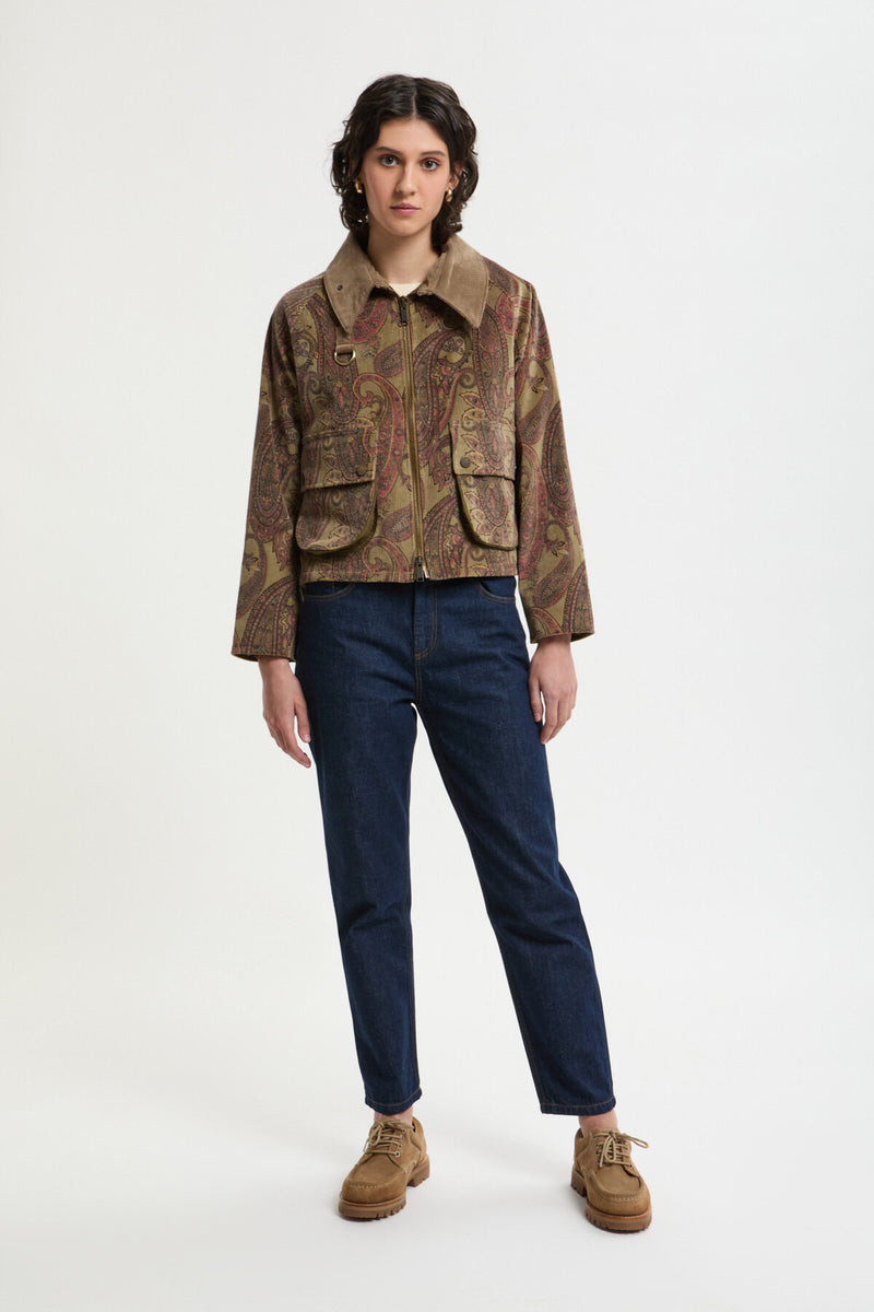 Corduroy Paisley Spey