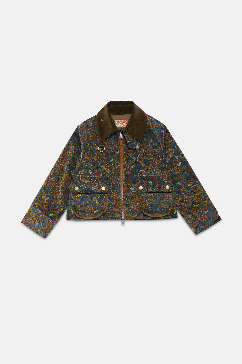 Giacca Barbour Spey Paisley in velluto