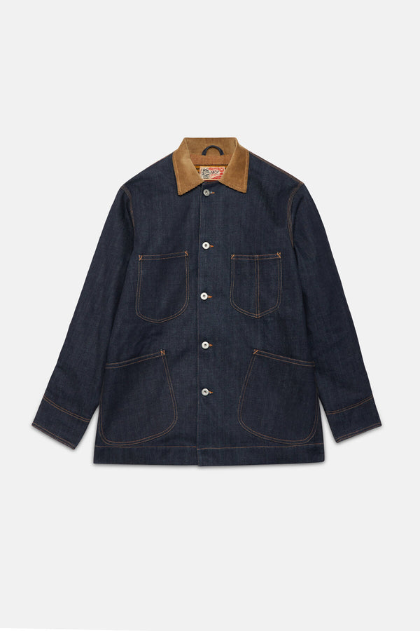 Lined Denim Chore Jacket