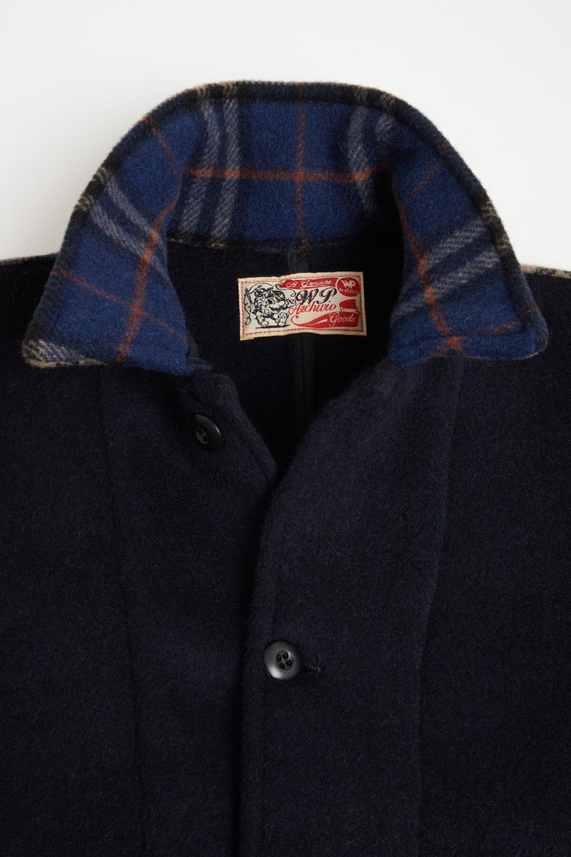 Overshirt Wool Patchwork