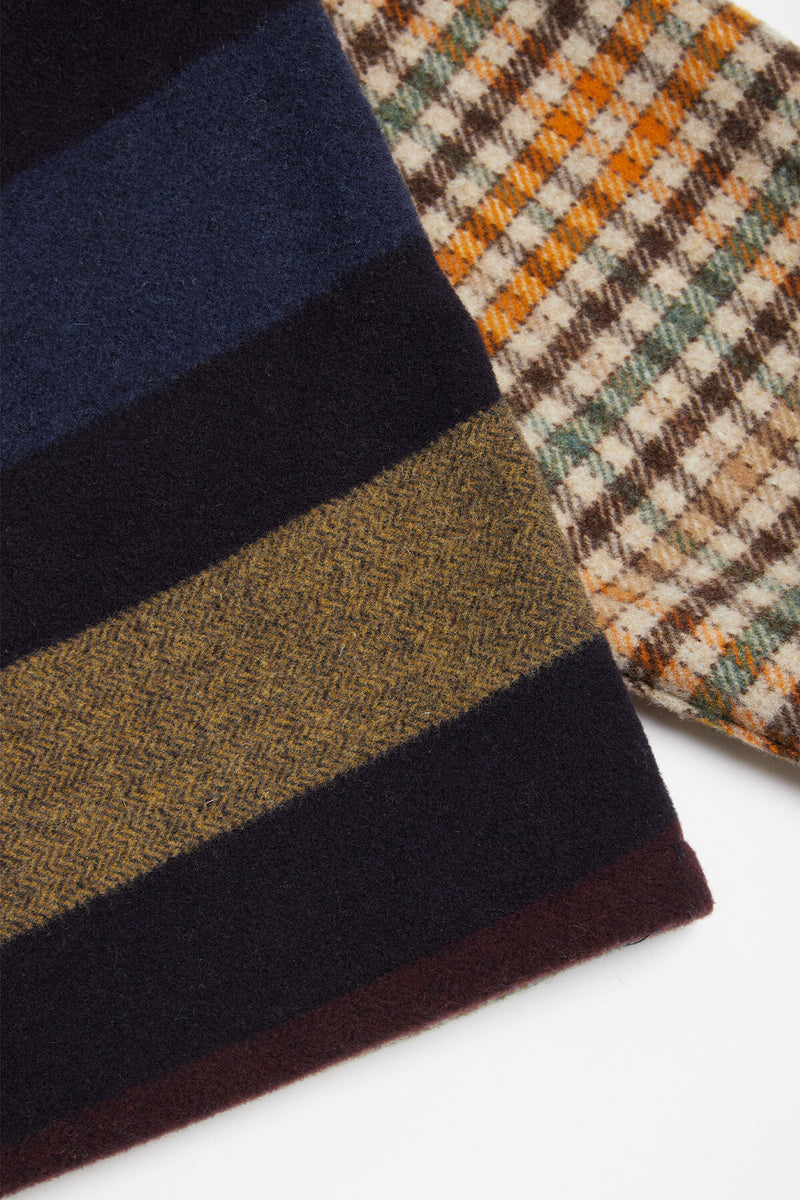 Overshirt Wool Patchwork