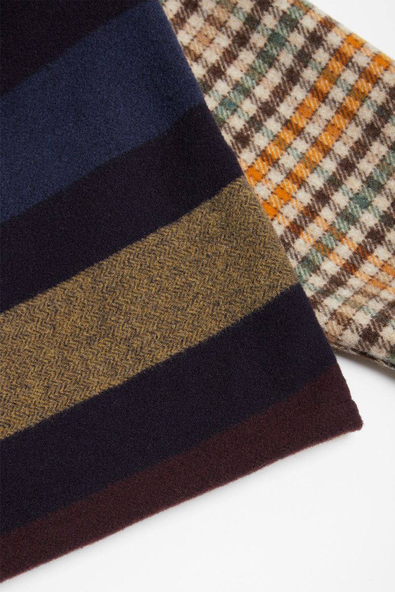 Overshirt Wool Patchwork