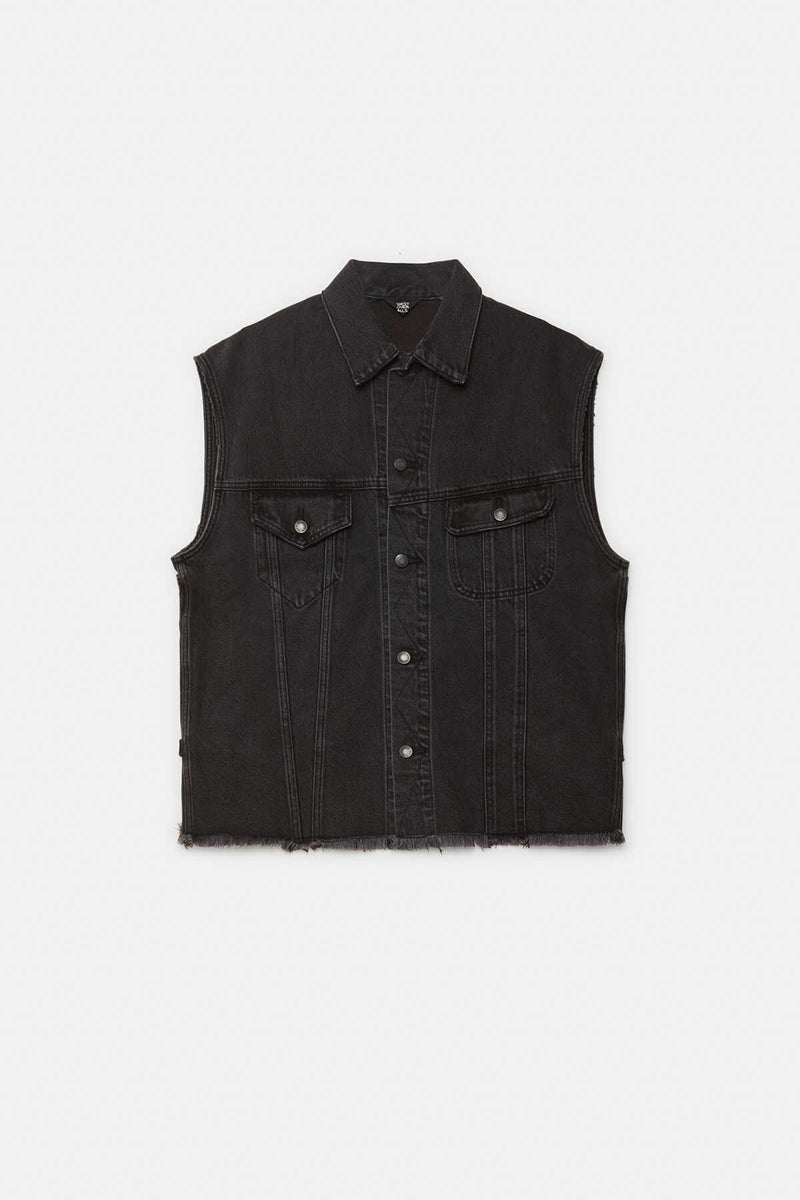 Gilet in denim Bic