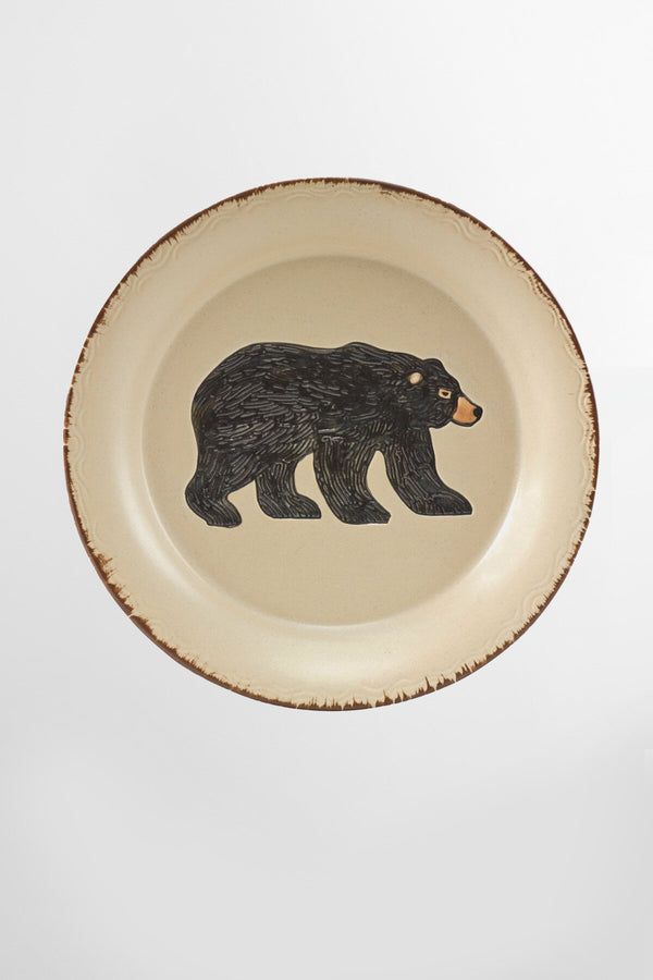 Rustic Retreat Salad Plate - Bear