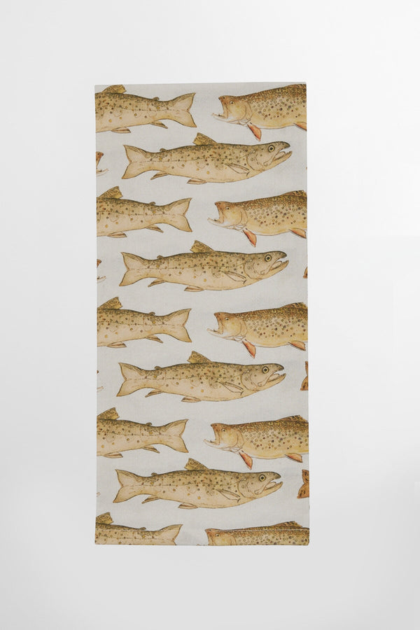 Mystic Seaport Trout Dishtowel