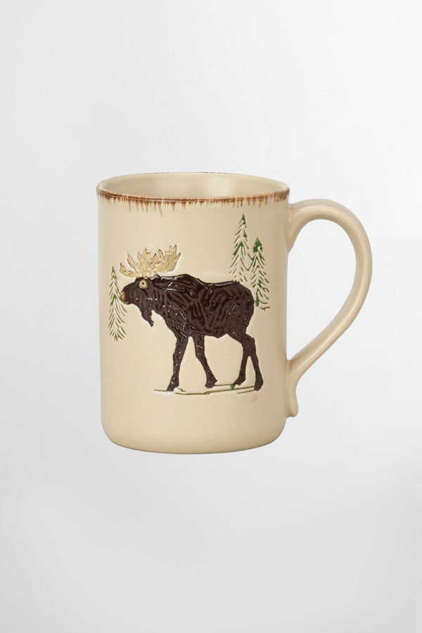 Rustic Retreat Mug - Moose