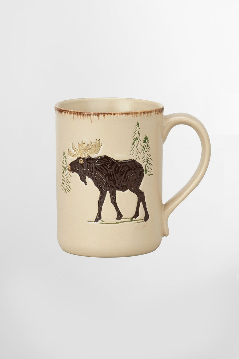 Rustic Retreat Mug - Moose