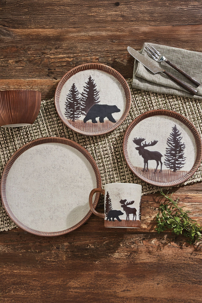 Wilderness Trail Moose Salad Plate
