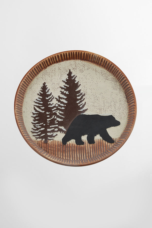Wilderness Trail Bear Salad Plate