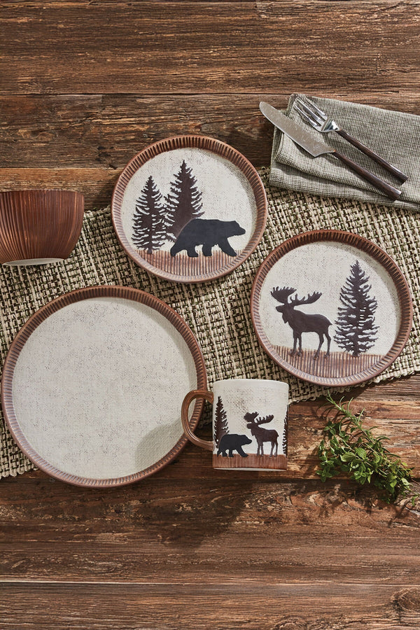 Wilderness Trail Bear Salad Plate