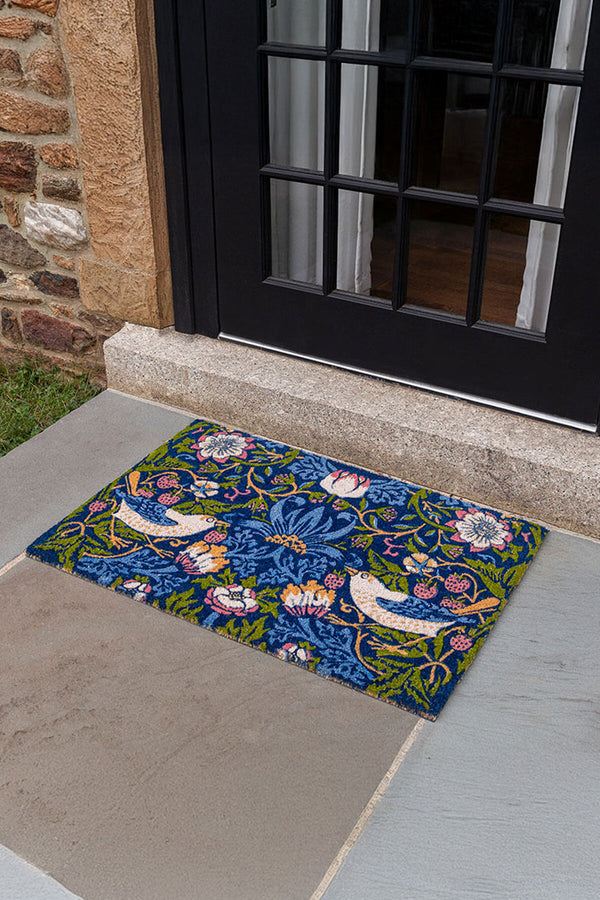 Victoria and Albert Museum - Strawberry Thief Coir Doormat