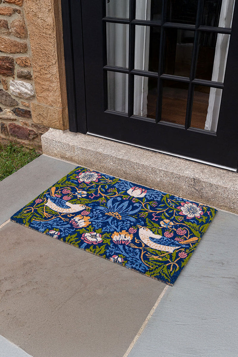 Victoria and Albert Museum - Strawberry Thief Coir Doormat