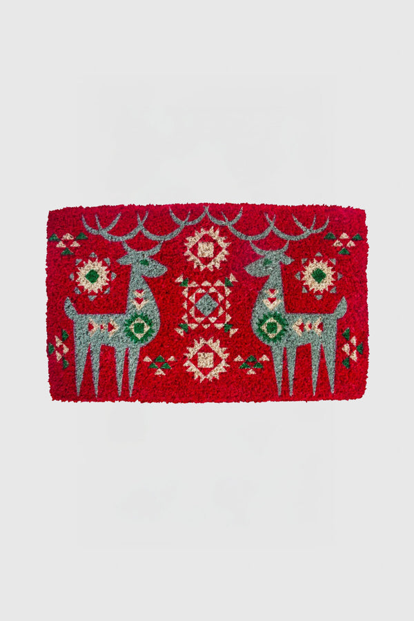 Nordic Reindeer Doormat