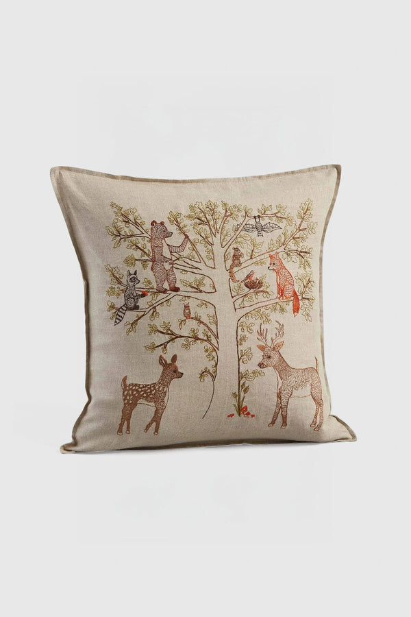 Woodland Living Tree Pillow