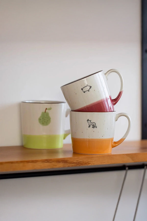 Tazza in ceramica Minoyaki Pear