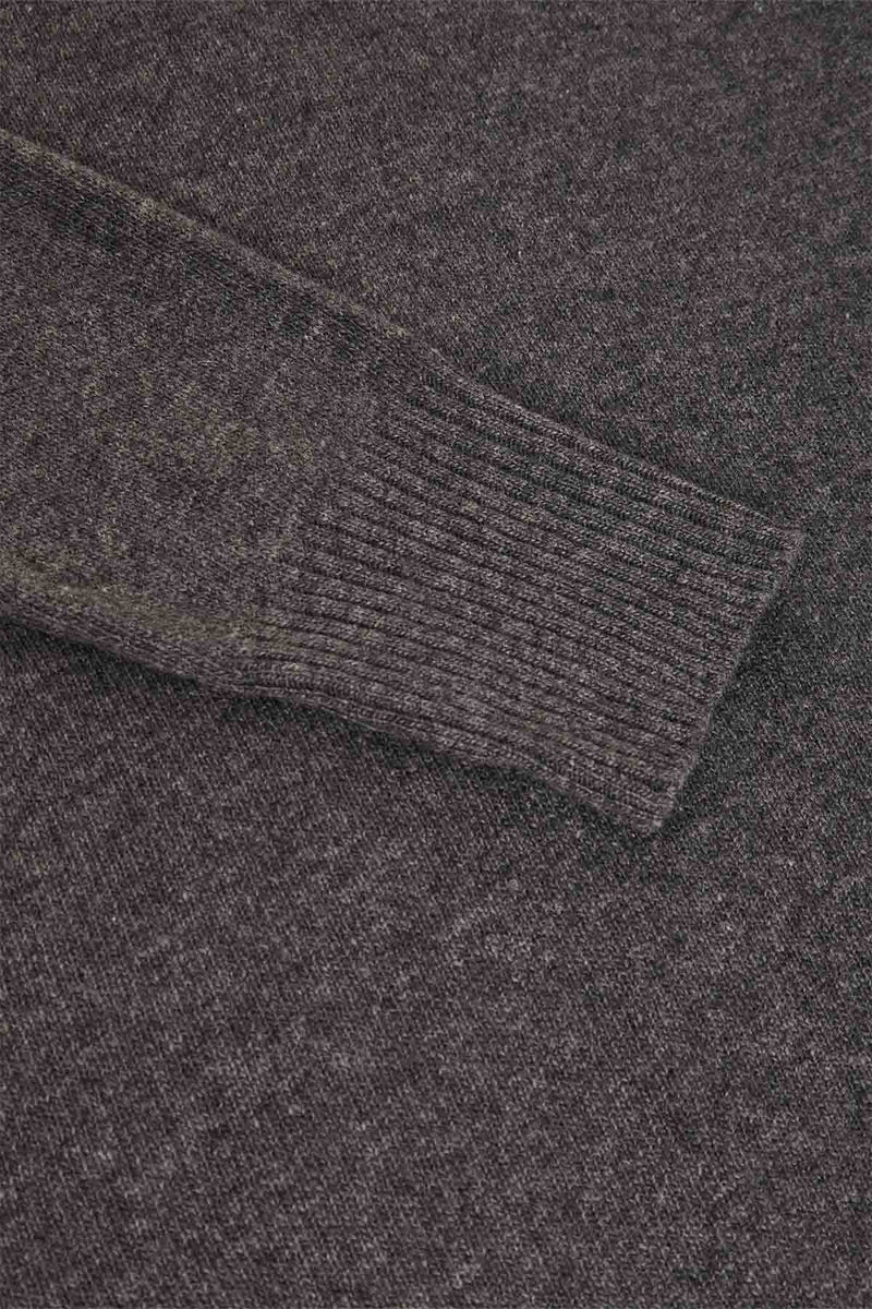 Virgin wool and cashmere sweater