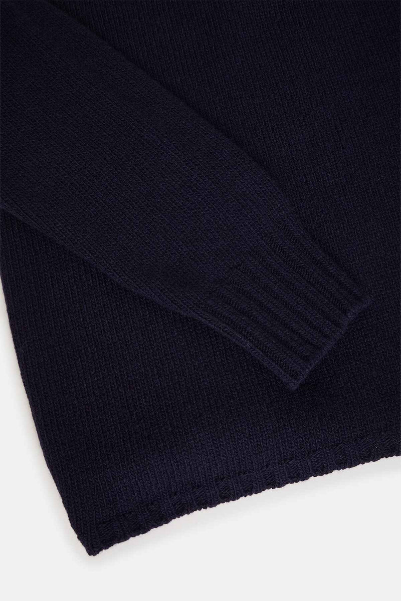 Felpa con cappuccio in lana