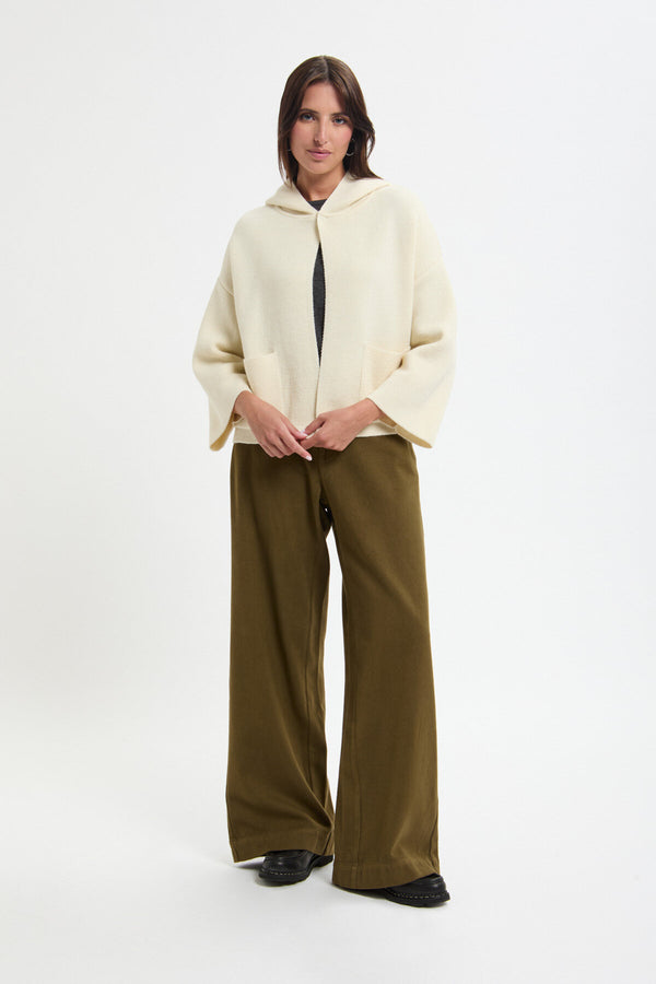 Giacca corta in lana