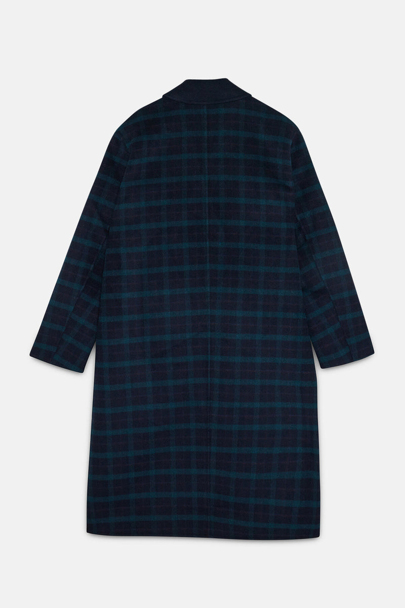 Cappotto in Tartan Manine