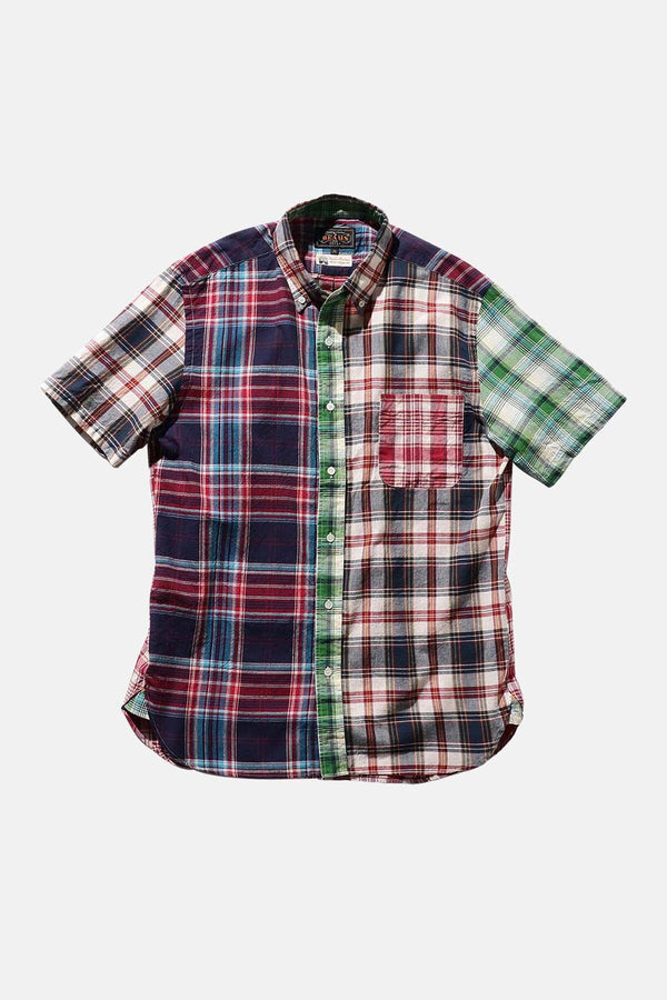 T-shirt a maniche corte in Check Madras indiano