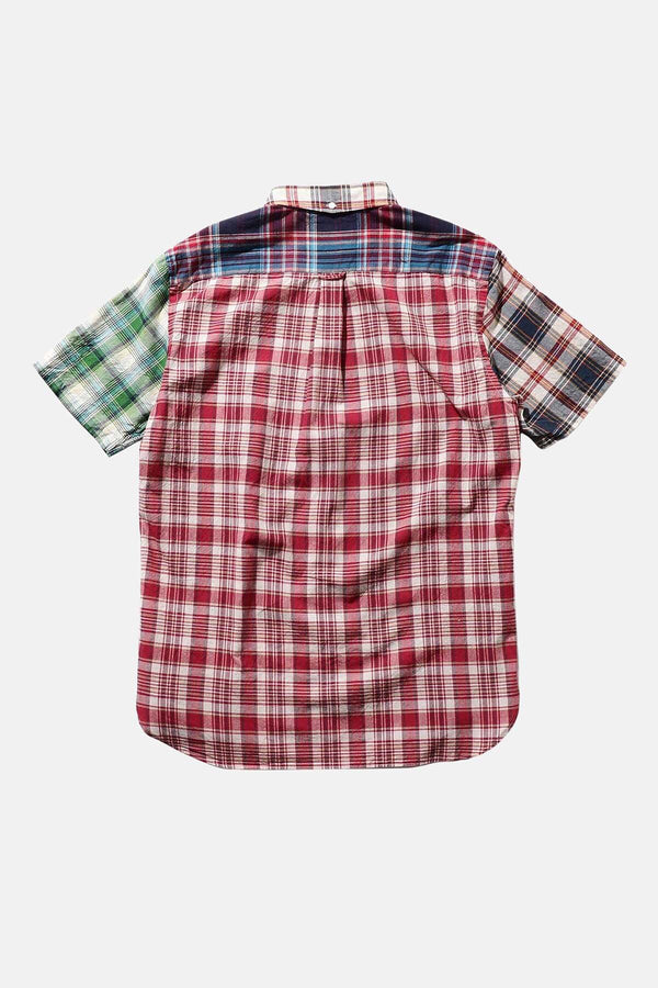 T-shirt a maniche corte in Check Madras indiano