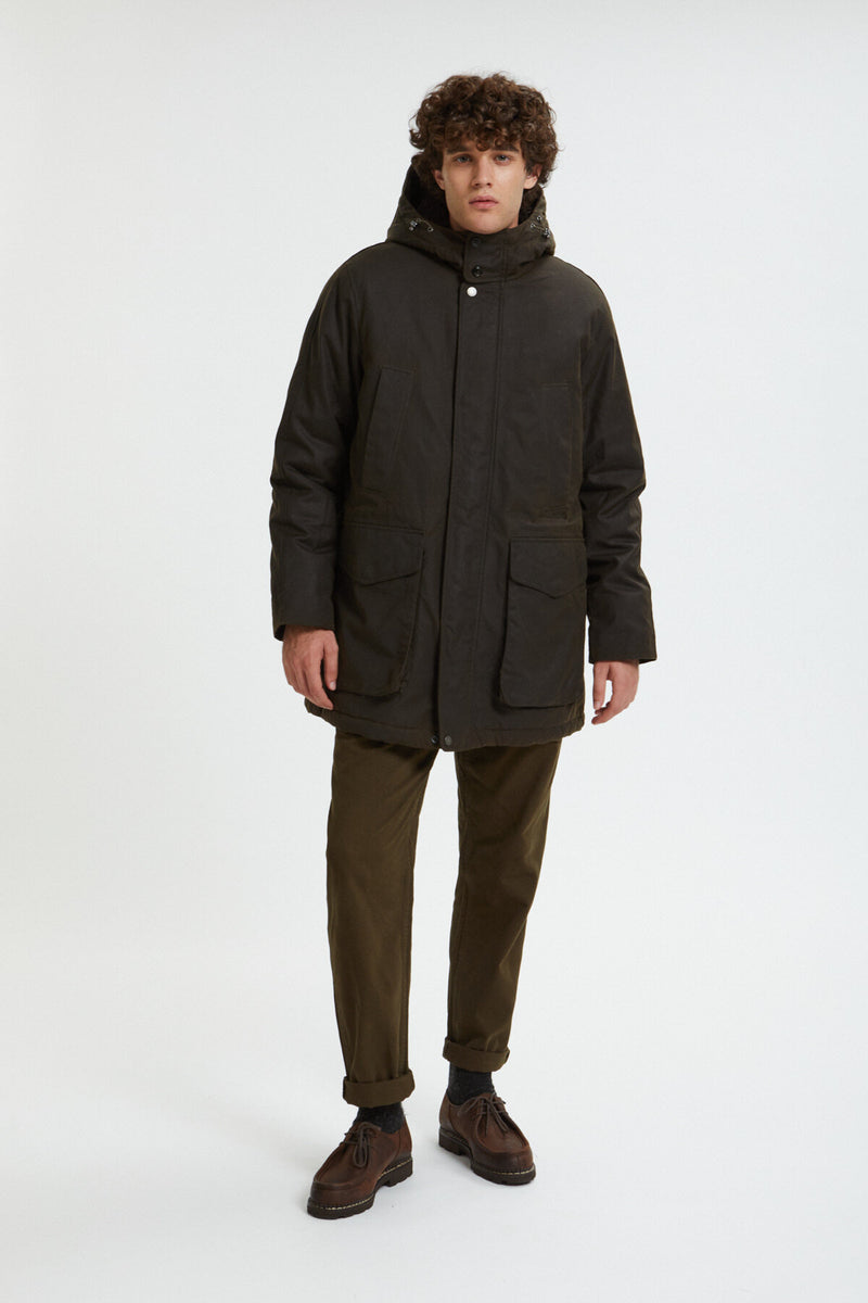 Waxed Shooting Field Parka