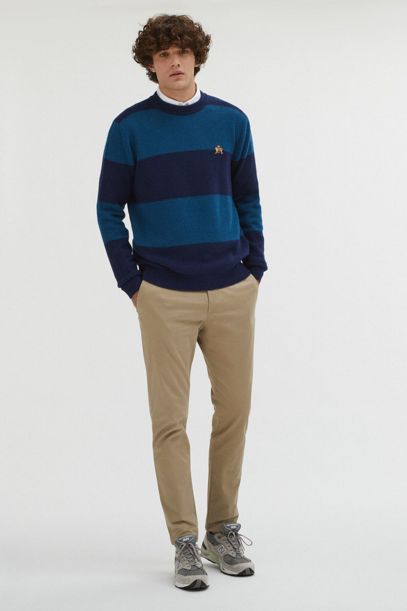 Stripes Crew Neck