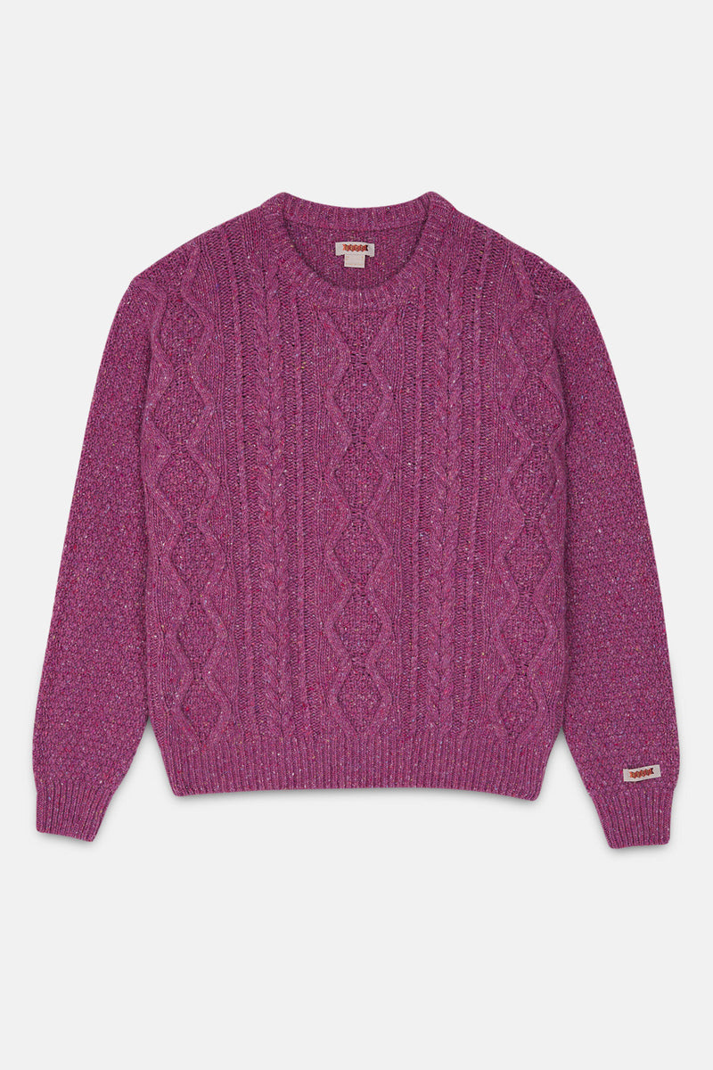 Maglione a girocollo Aran