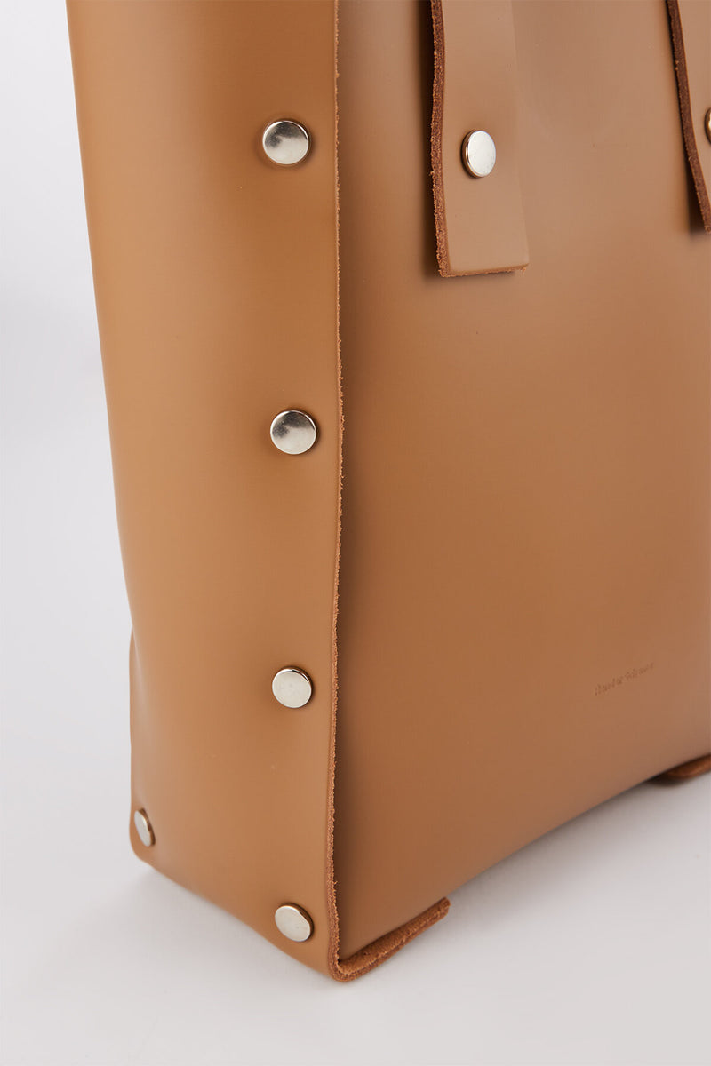 Tall S Leather Shoulder-bag