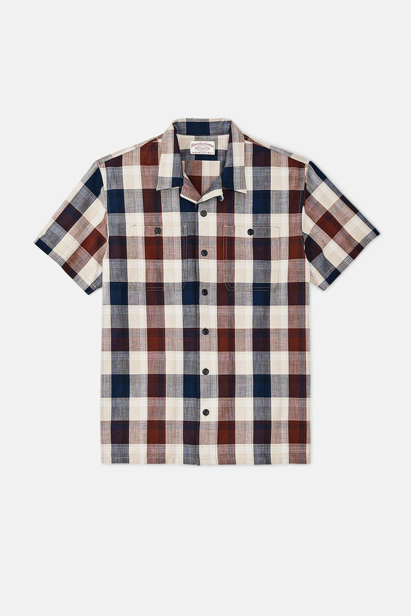 RUSTIC SHORT SLEEVE CAMP SHIRT