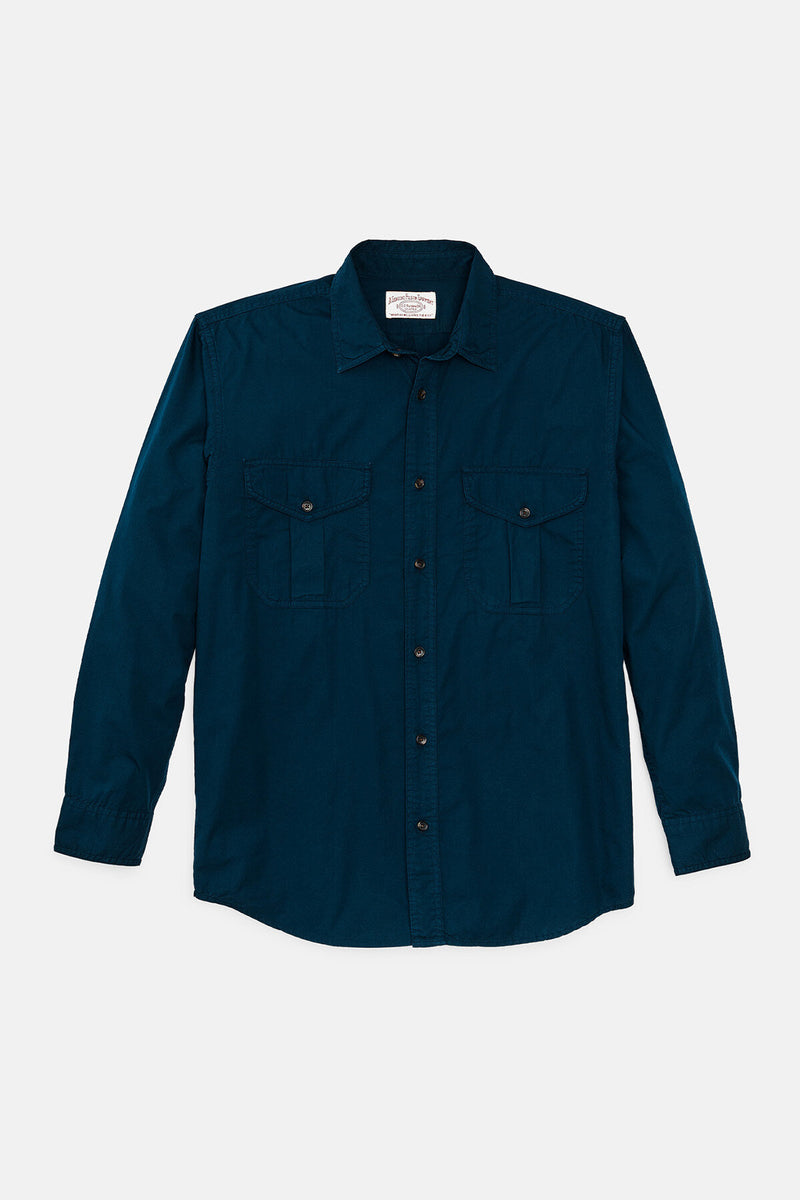 WASHED FEATHER CLOTH SHIRT