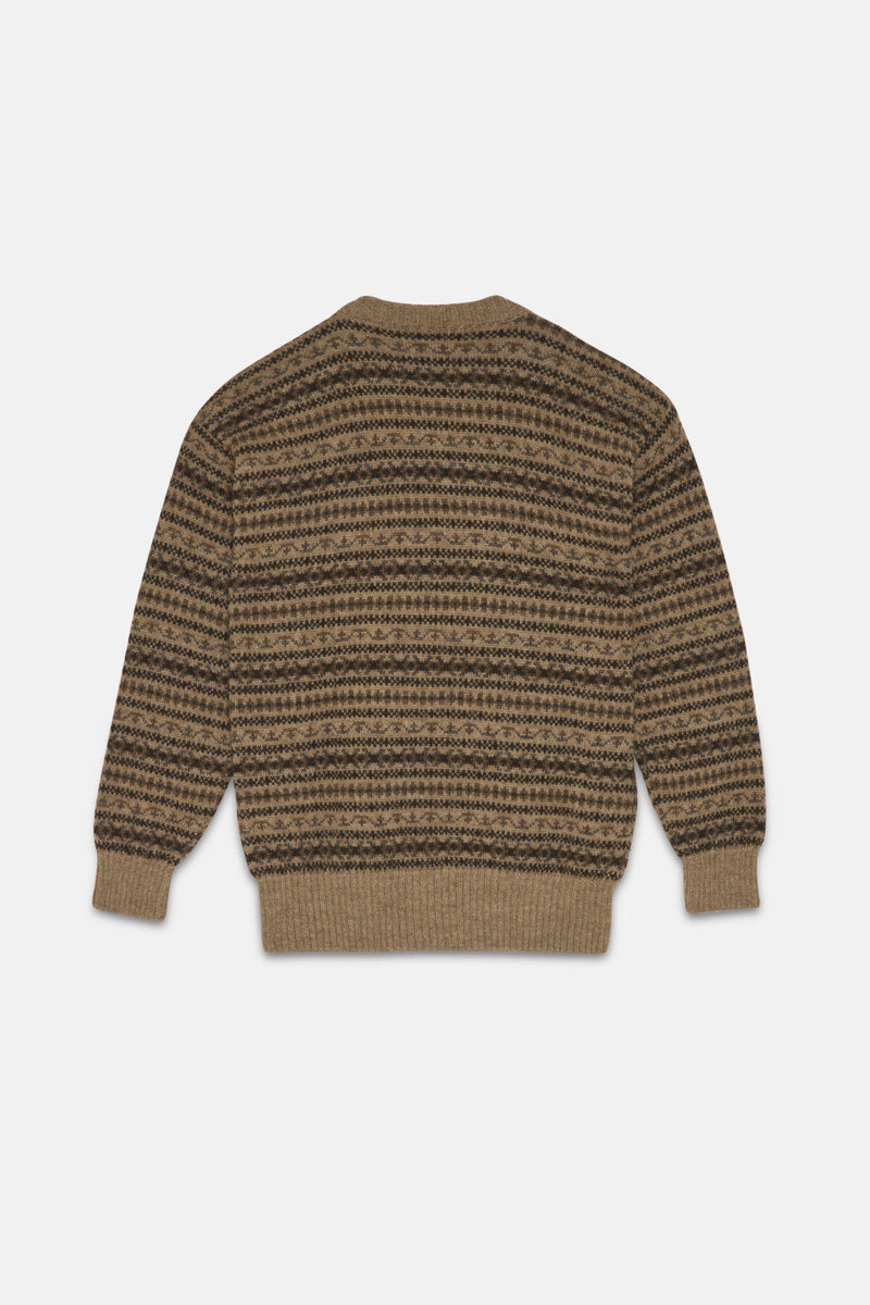 FAIRISLE CREWNECK SWEATER