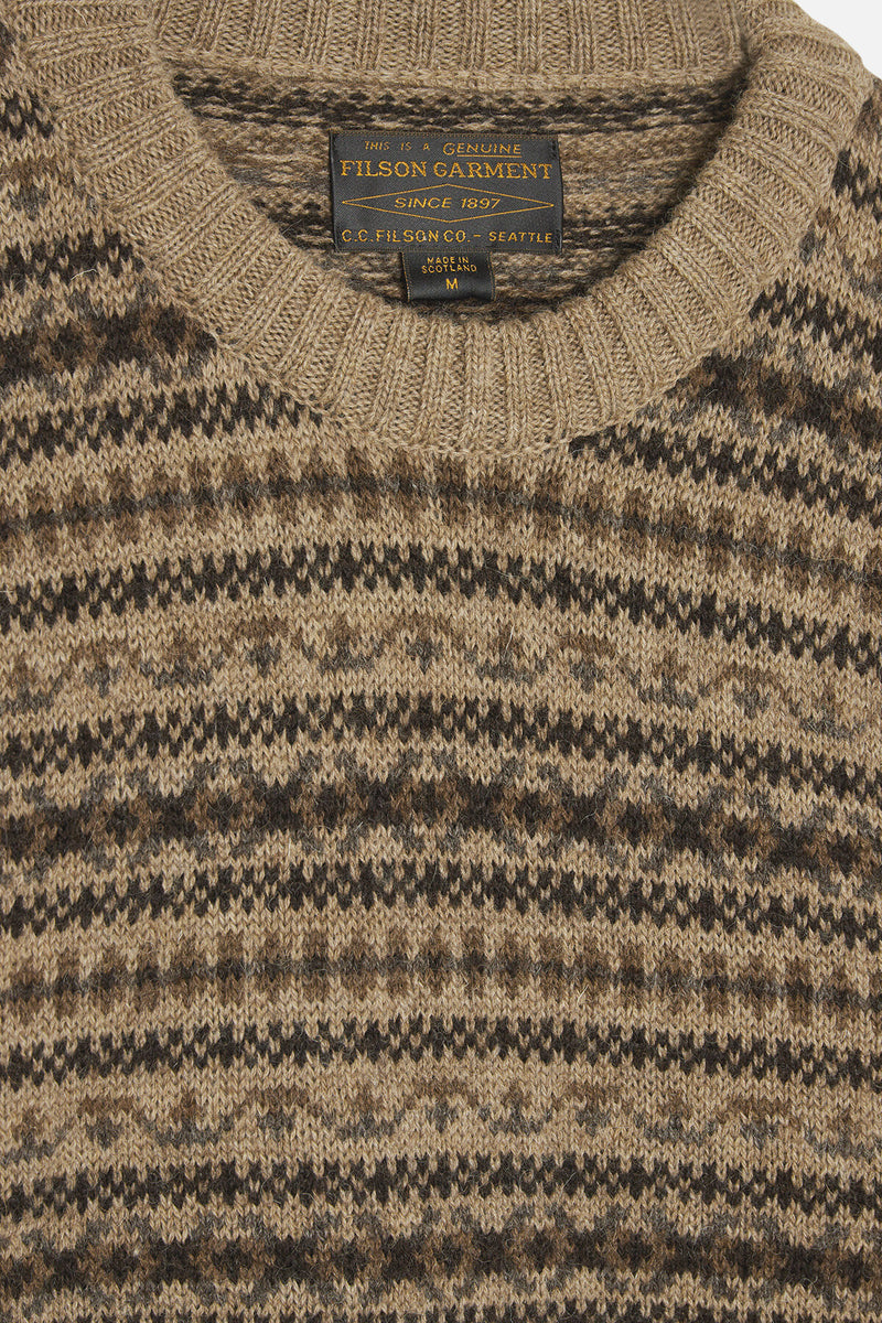 FAIRISLE CREWNECK SWEATER