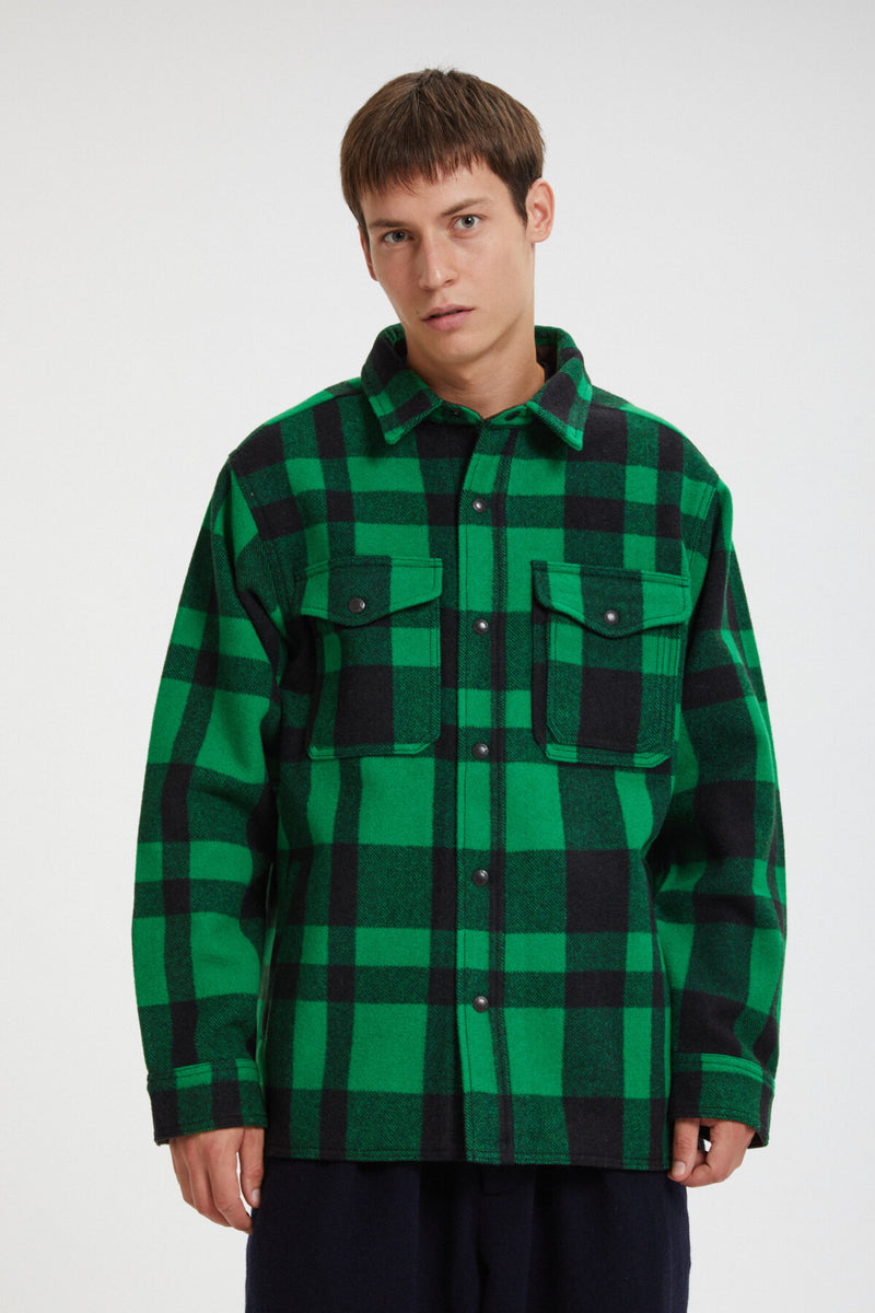 LINED MACKINAW WOOL JAC-SHIRT