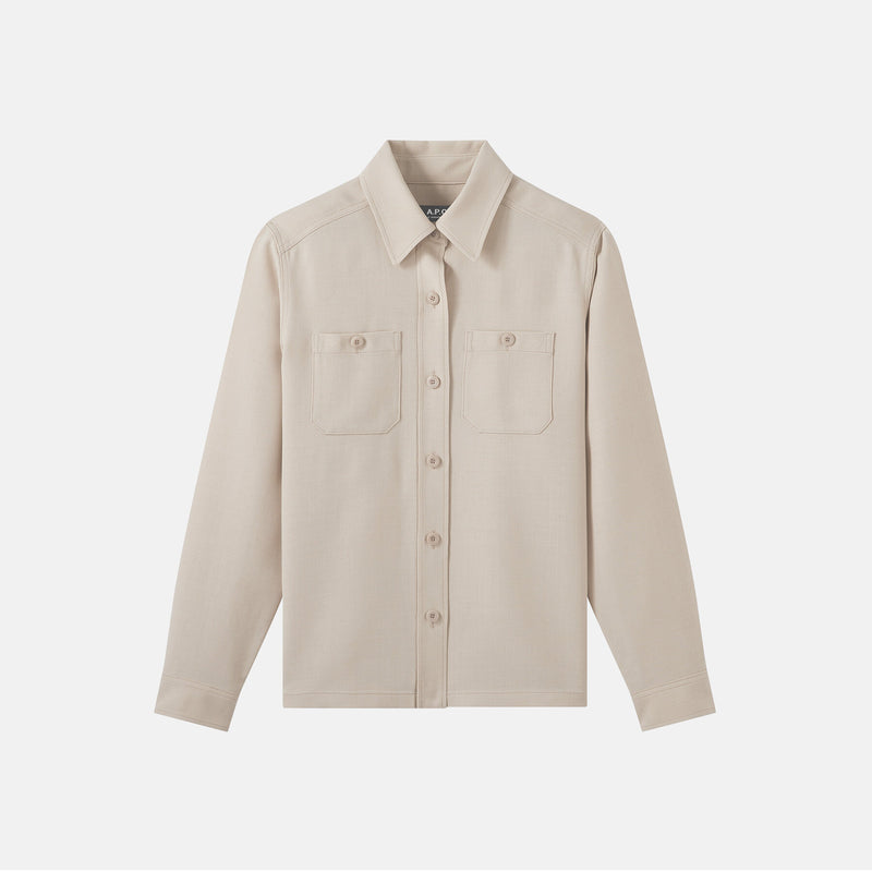 Overshirt a maniche lunghe