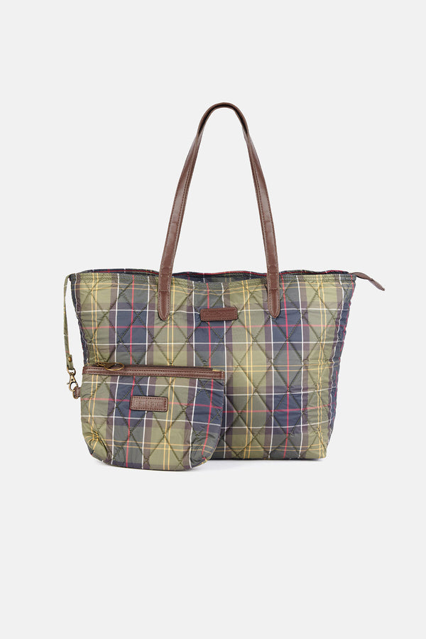 Wetherham Quilted Tartan Tote