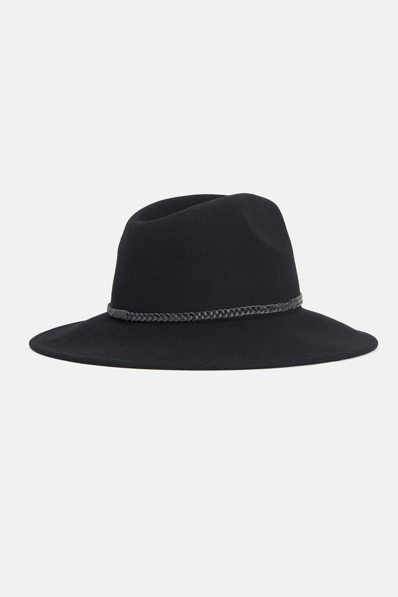 Cappello fedora in pura lana