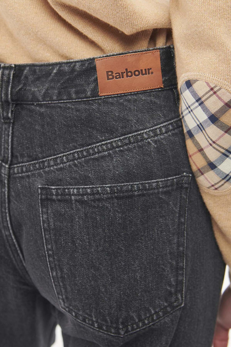 Jeans a vita alta Barbour Moorland