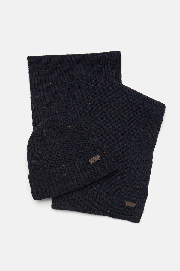 Carlton Fleck Beanie & Scarf Gift Set