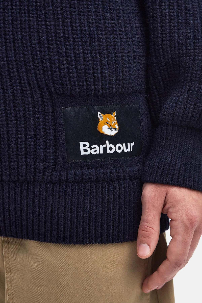 Maglione Landscape Barbour x Maison Kitsuné