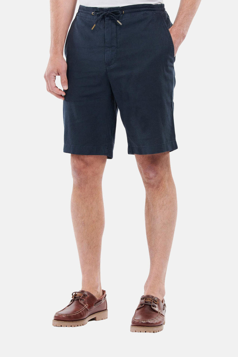 Linen Cotton Mix Shorts